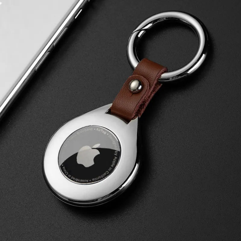 Herren und Damen AirTag Hülle Mit Metallanhänger Modernes Design 1
