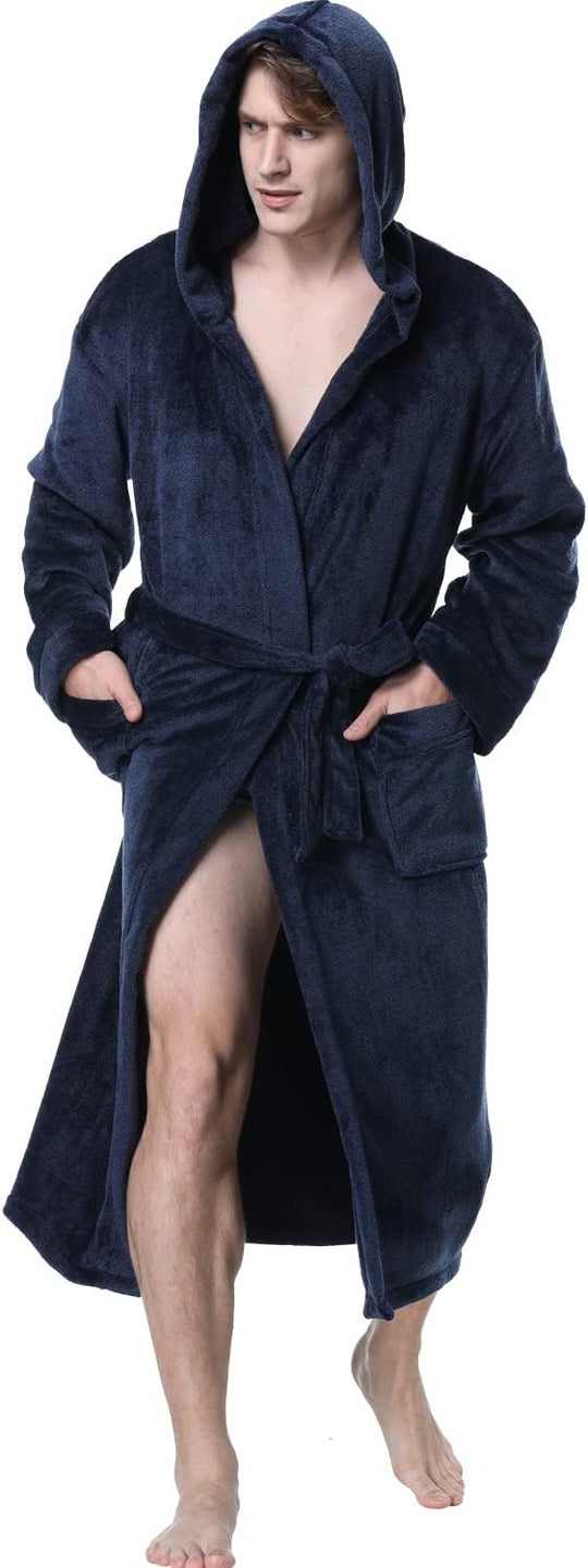 Herrenbademantel mit Kapuze für entspannte Tage 9