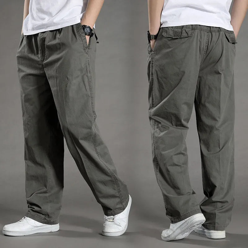 Herrenhose mit entspannter Passform und weichem Material 2