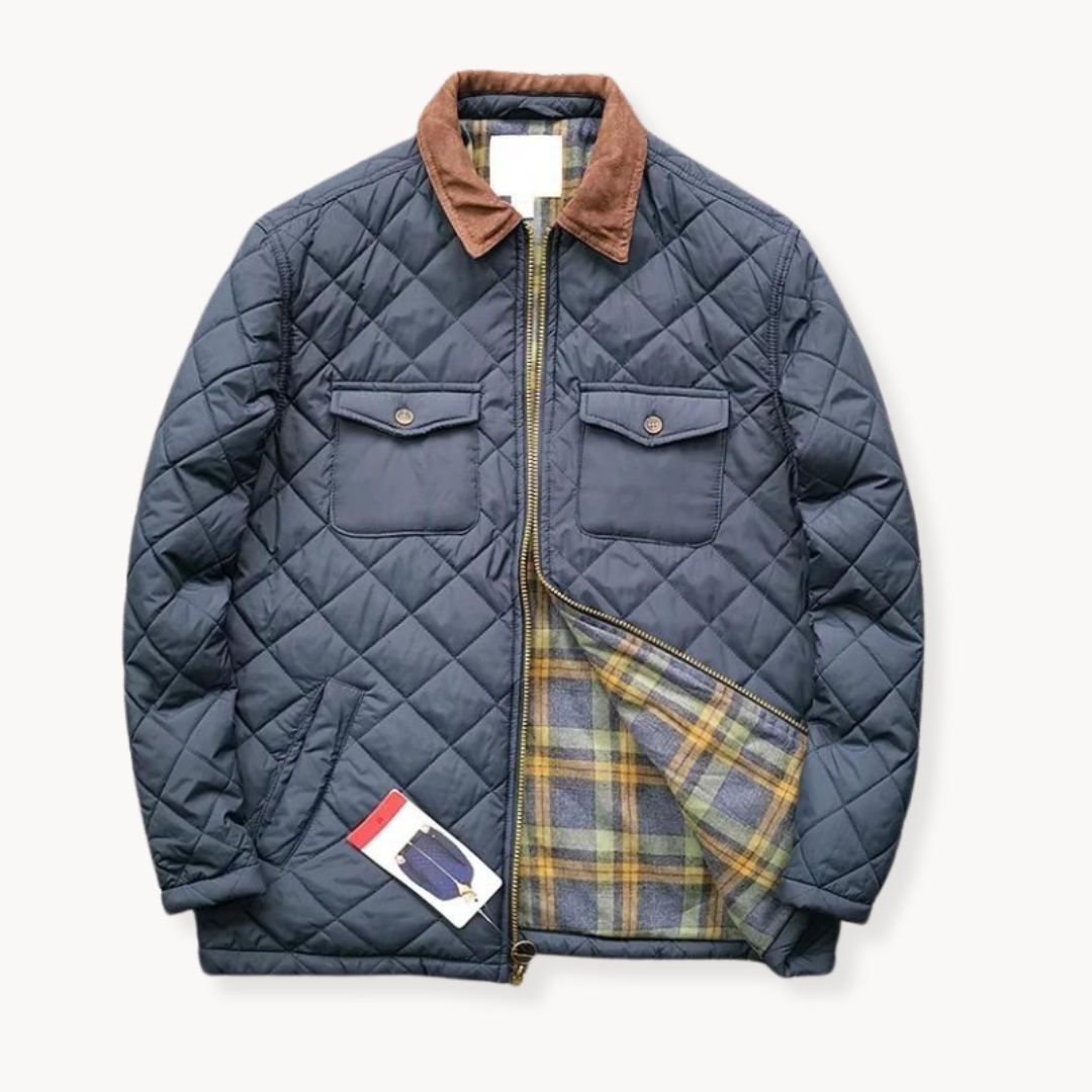 Herrenjacke Gesteppte Steppjacke Modern Casual Stil 10
