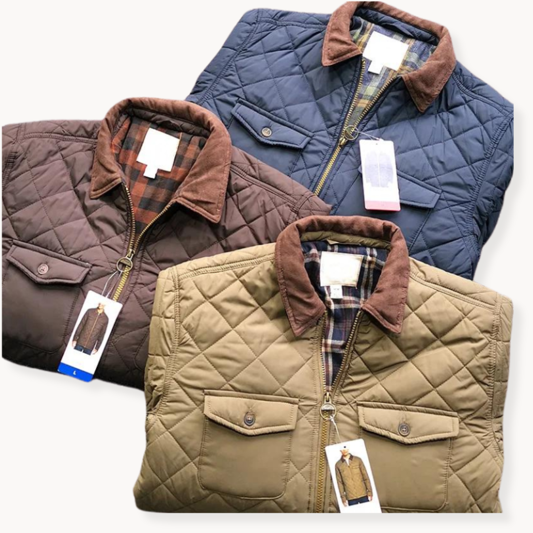 Herrenjacke Gesteppte Steppjacke Modern Casual Stil 7