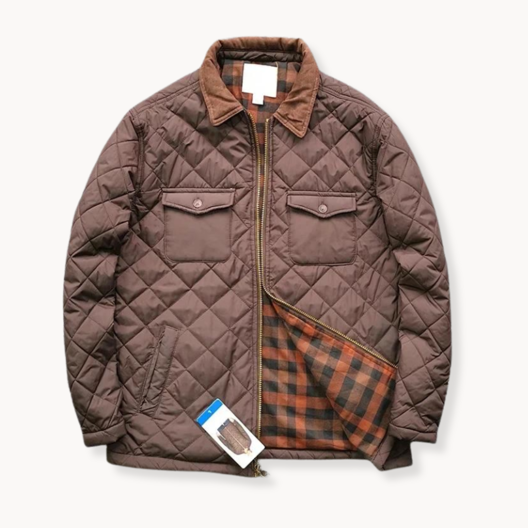 Herrenjacke Gesteppte Steppjacke Modern Casual Stil 9
