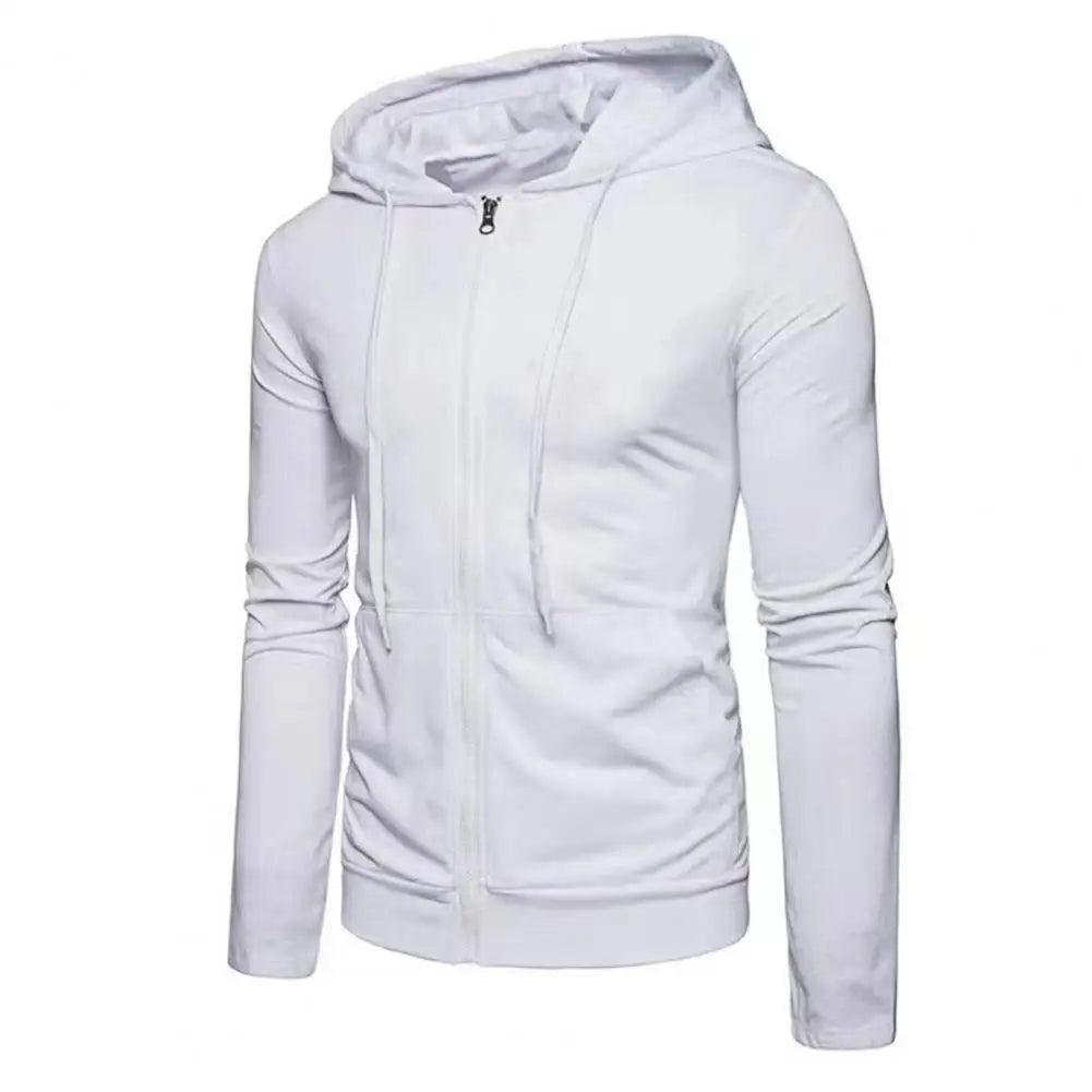 Herrenjacke Kapuzenjacke mit Reißverschluss für Herbst und Winter 6