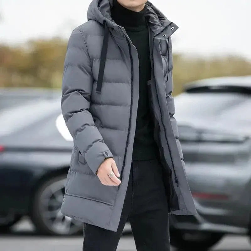 Herrenjacke Klassisch Stilvoll Winterjacke Mit Robuster Isolierung 8
