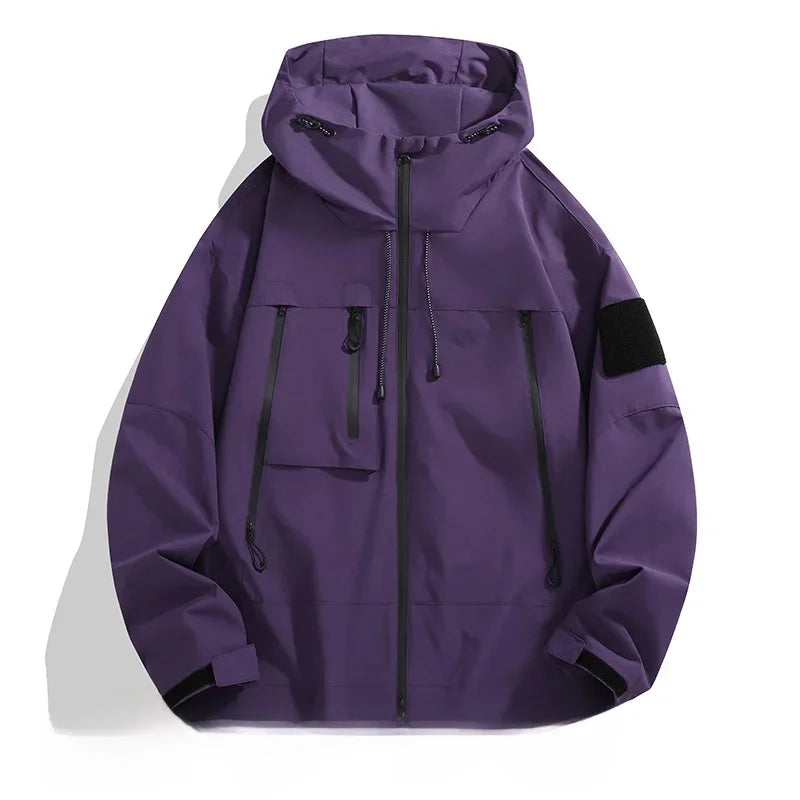 Herrenjacke Mit Kapuze Modern Für Freizeit Und Sport 3