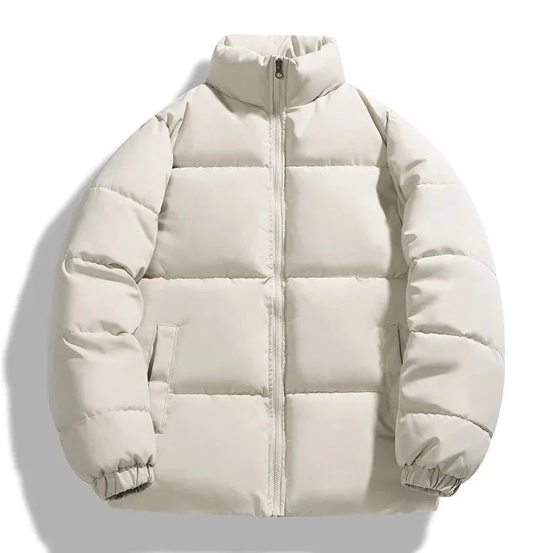 Herrenjacke Puffer mit Stehkragen und Modernem Design für Winterliche Aktivitäten 0