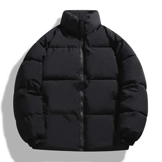 Herrenjacke Puffer mit Stehkragen und Modernem Design für Winterliche Aktivitäten 1