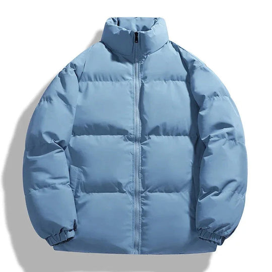 Herrenjacke Puffer mit Stehkragen und Modernem Design für Winterliche Aktivitäten 2