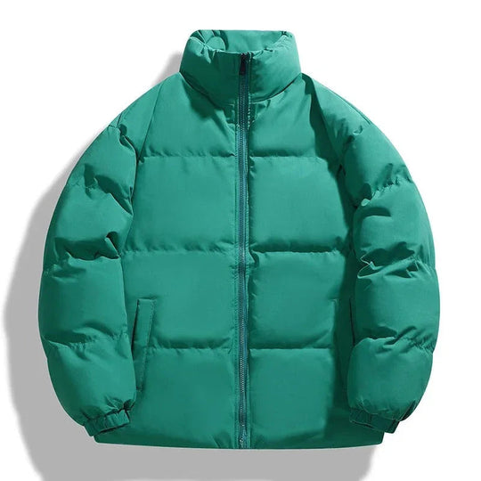 Herrenjacke Puffer mit Stehkragen und Modernem Design für Winterliche Aktivitäten 3