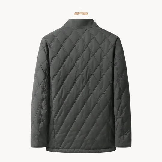 Herrenjacke Steppdesign Modern für Winter mit Wasserresistenter Oberfläche 3