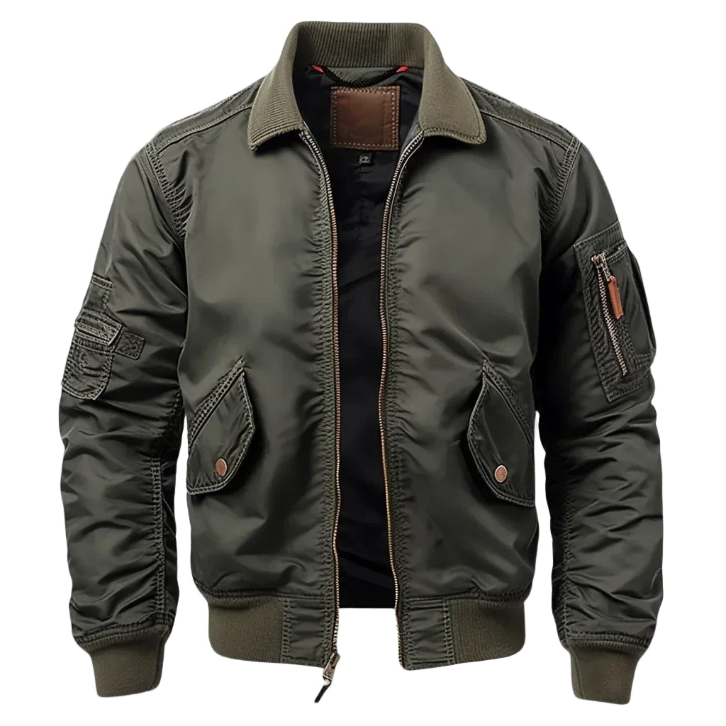 Herrenjacke Urban Bomber Modern Mit Wasserabweisendem Design 0