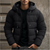 Herrenjacke Wasserdicht mit Kapuze für Winter Outdoor Aktivitäten 3
