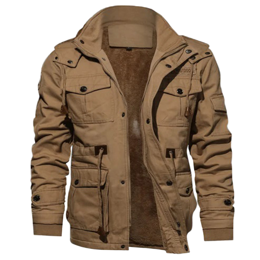 Herrenjacke Winterjacke Wasserabweisend Winddicht Hochwertige Stoffe 0