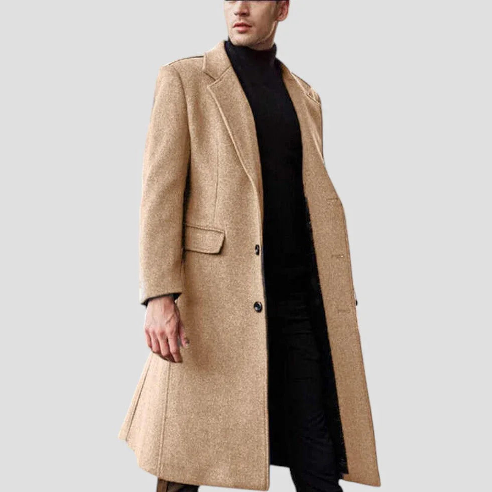 Herrenmantel Klassisch mit Knopfleiste für Stilvolle Winterlooks 4
