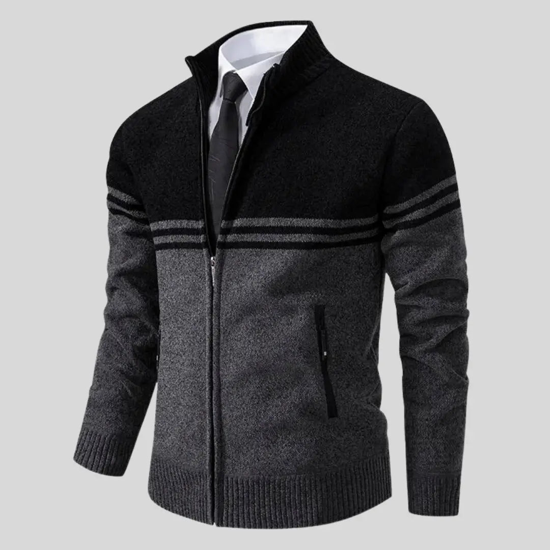 Herrenpullover Klassisch Minimalistisch Runder Halsausschnitt 3