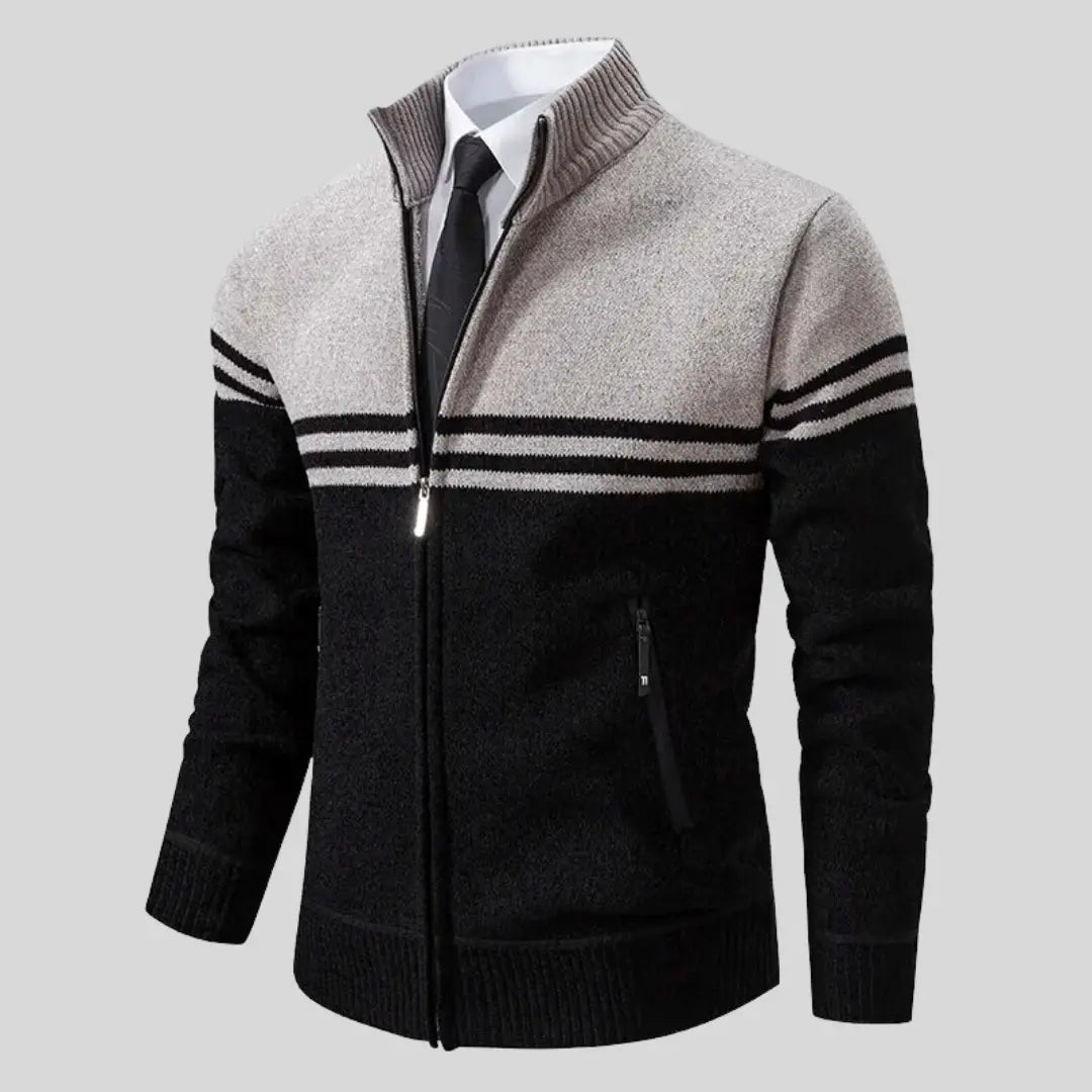 Herrenpullover Klassisch Minimalistisch Runder Halsausschnitt 4