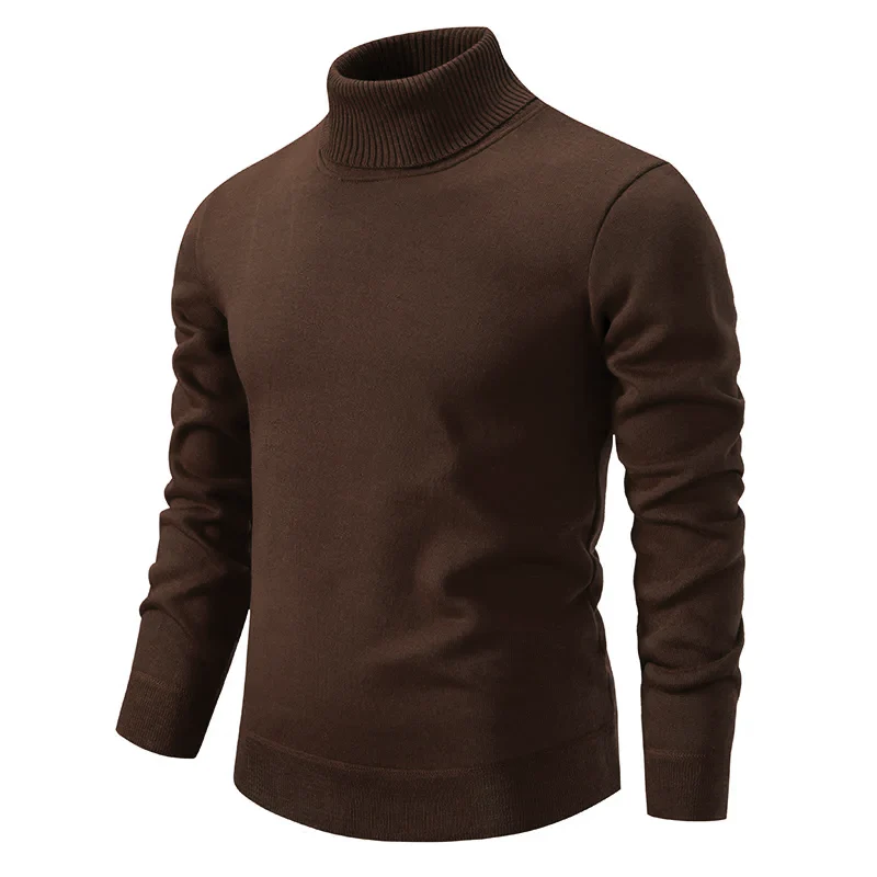 Herrenpullover Klassischer Polokragen Aus Reiner Wolle, Warm Und Vielseitig Kombinierbar 4