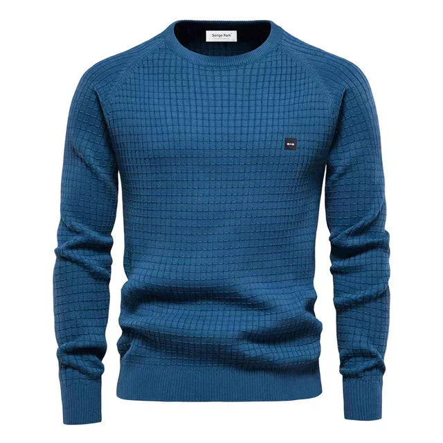 Herrenpullover Mit Gestricktem Design Für Kühle Tage 6