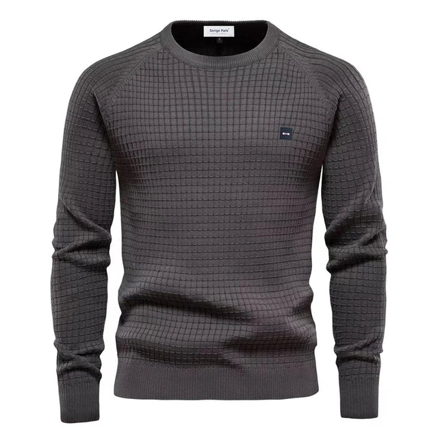 Herrenpullover Mit Gestricktem Design Für Kühle Tage 8