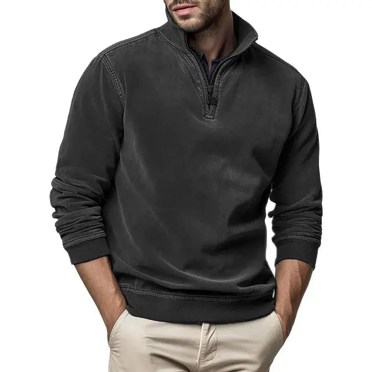 Herrenpullover Vintage-Stil Lässig 4