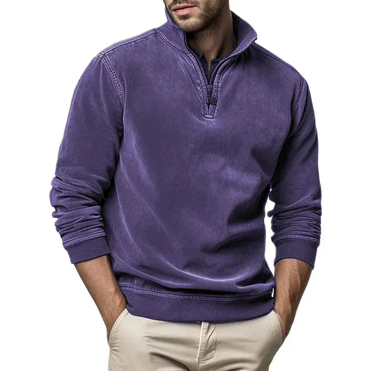 Herrenpullover Vintage-Stil Lässig 5