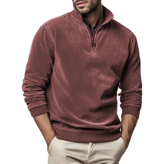 Herrenpullover Vintage-Stil Lässig 6