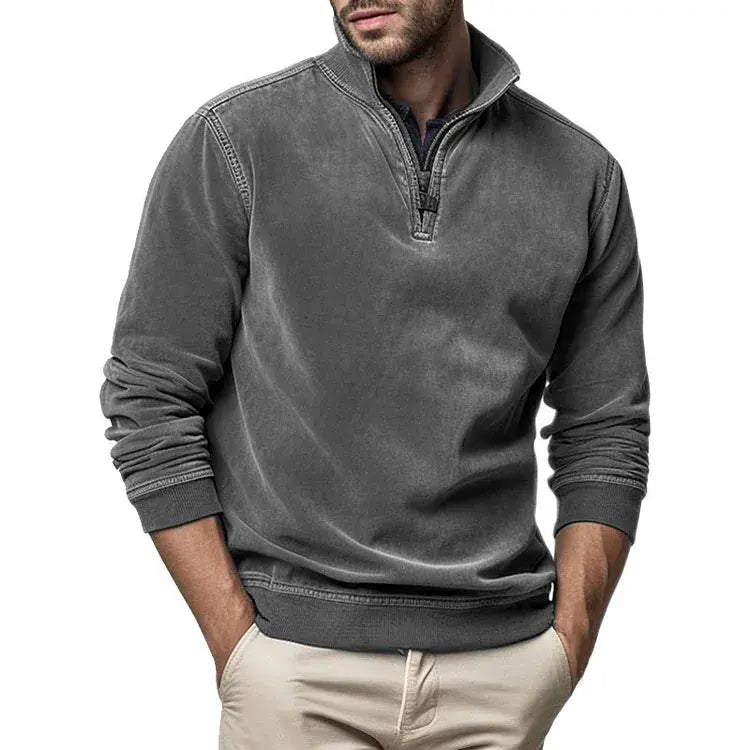 Herrenpullover Vintage-Stil Lässig 9