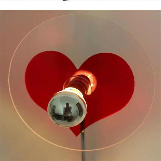 Herzförmige LED Tischlampe für romantische Stimmung 5