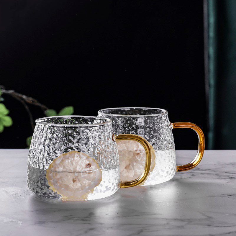 Hitzebeständige Glaskanne mit Holzdeckel für heiße und kalte Getränke 7