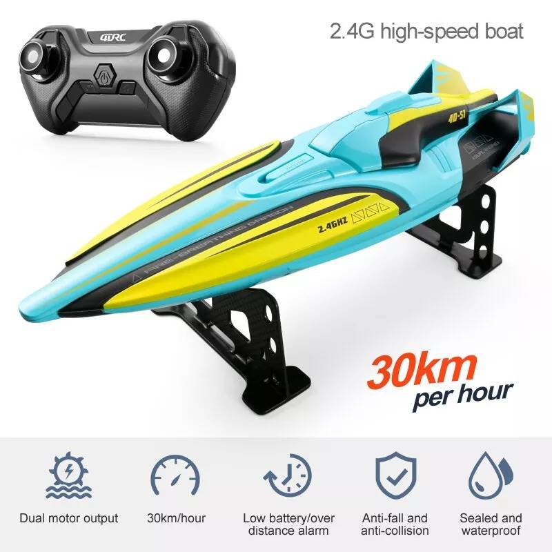 Hochgeschwindigkeits-RC-Boot mit Doppelmotoren 3