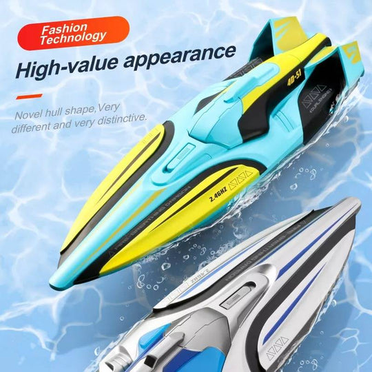 Hochgeschwindigkeits-RC-Boot mit Doppelmotoren 4