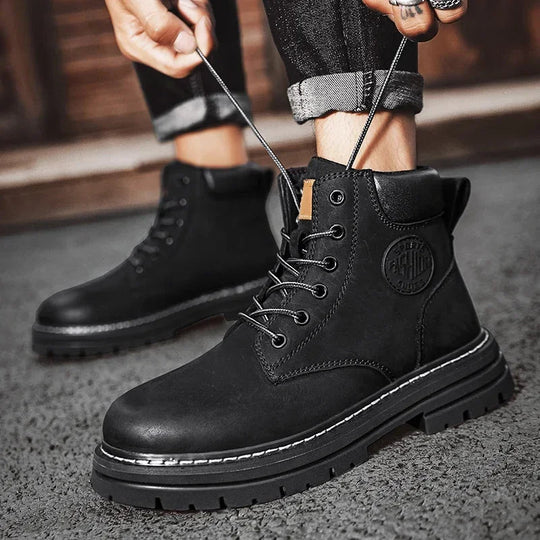 Hohe Stiefel für Damen und Herren für Outdoor-Aktivitäten mit robuster Sohle 4