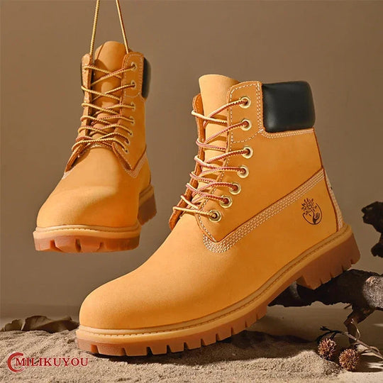Hohe Stiefel für Damen und Herren für Outdoor-Aktivitäten mit robuster Sohle 6
