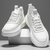Variant image for Herren Sneakers Trendy Weiß Hochwertiges Material-7
