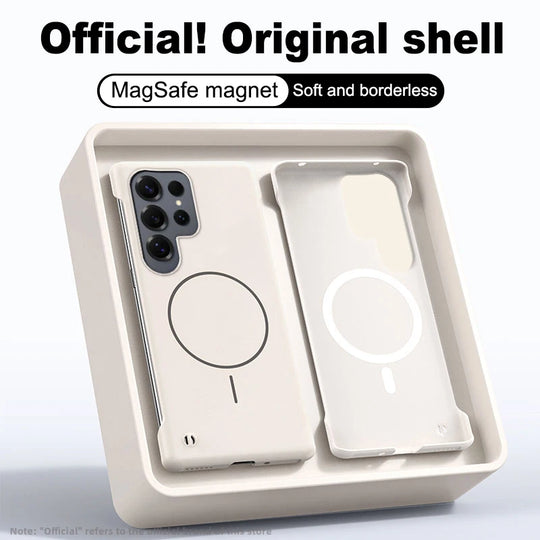 Hülle für Samsung Galaxy S25 Edge - Rahmenlos und Magnetisch 0