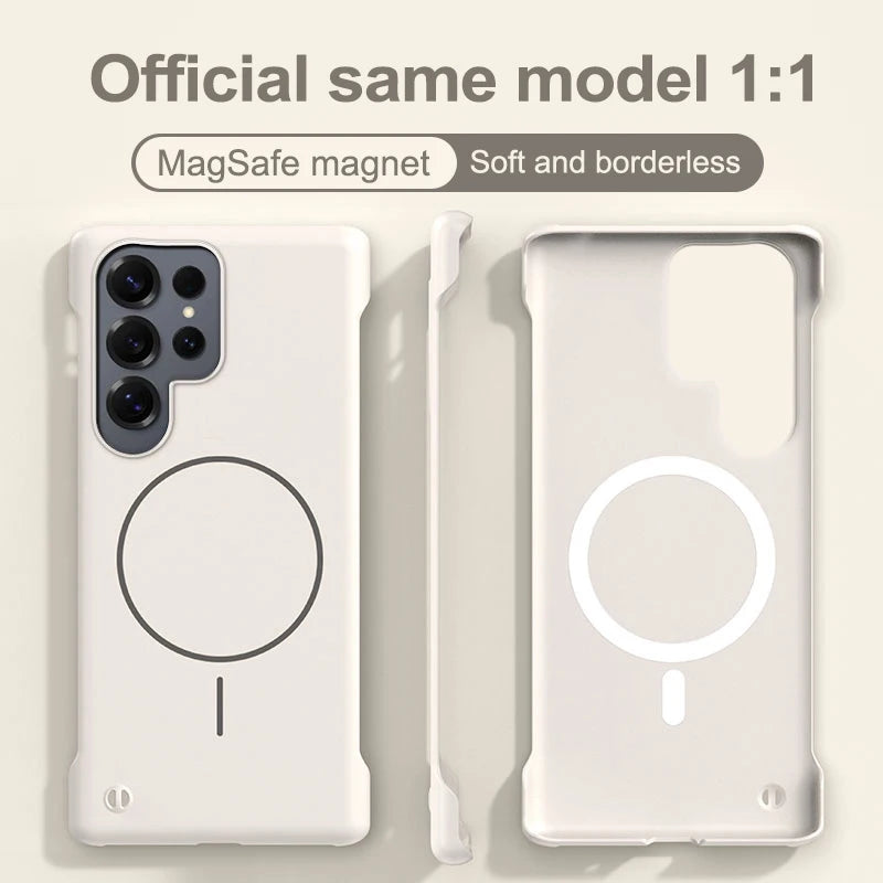 Hülle für Samsung Galaxy S25 Edge - Rahmenlos und Magnetisch 2