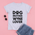 Hund Mutter Weinliebhaber Tee