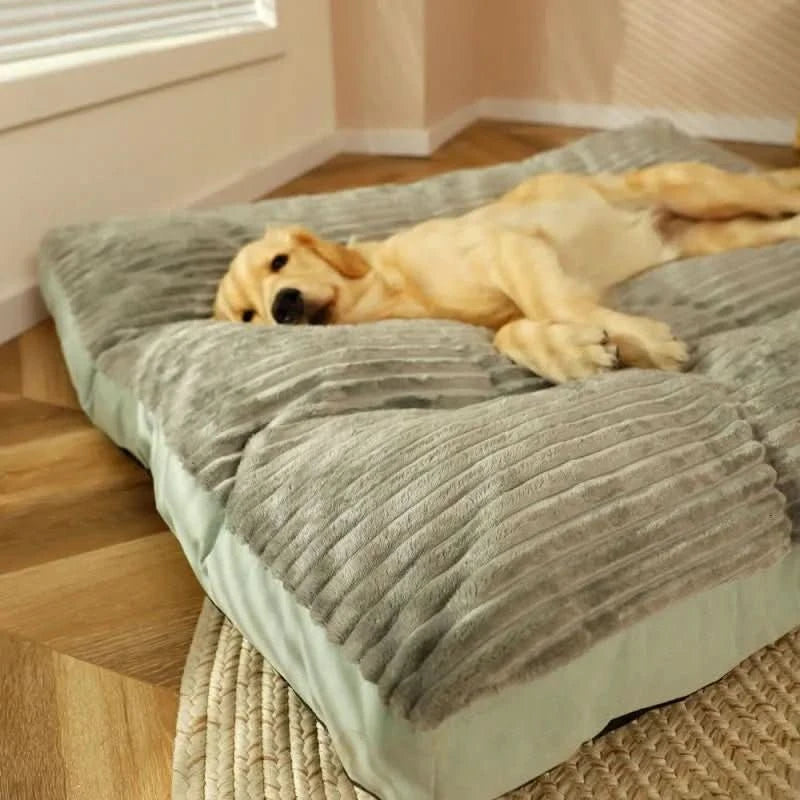 Hundebett Komfortabel für Entspannte Nächte - Weiches Hundekissen mit Abnehmbarem Bezug 4