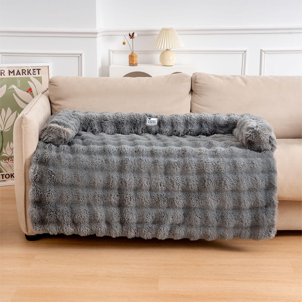 Hundebett PlushNest für Haustiere – Gemütliches Hundesofa mit Rutschfester Unterseite und Vielseitigem Design 5