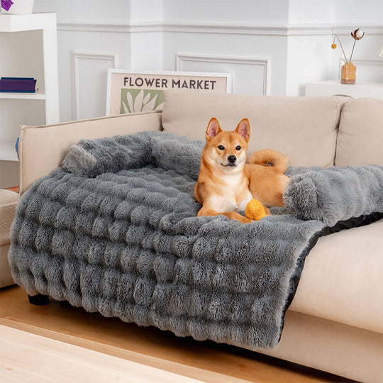 Hundebett PlushNest für Haustiere – Gemütliches Hundesofa mit Rutschfester Unterseite und Vielseitigem Design 7
