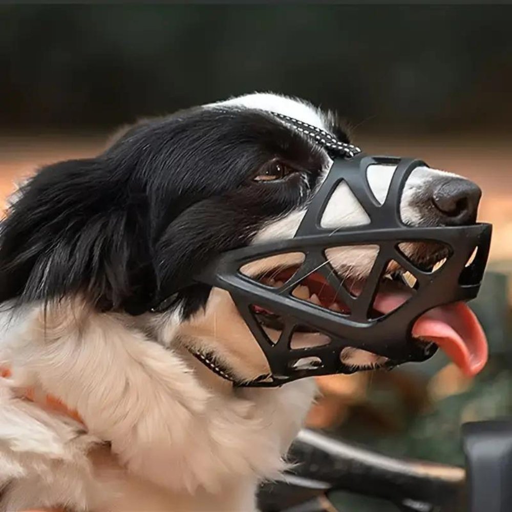 Hundemaulkorb für Hunde, Atmungsaktives Design für Komfort und Kontrolle 7