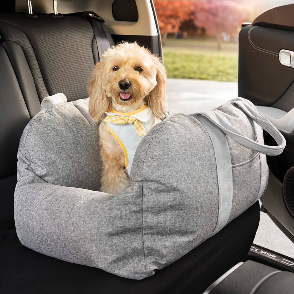 Hundesitzbett Mit Sicherheitsgurt Und Rutschfester Unterlage Für Hunde 27