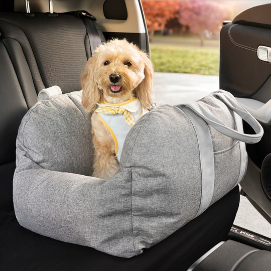 Hundesitzbett Mit Sicherheitsgurt Und Rutschfester Unterlage Für Hunde 27