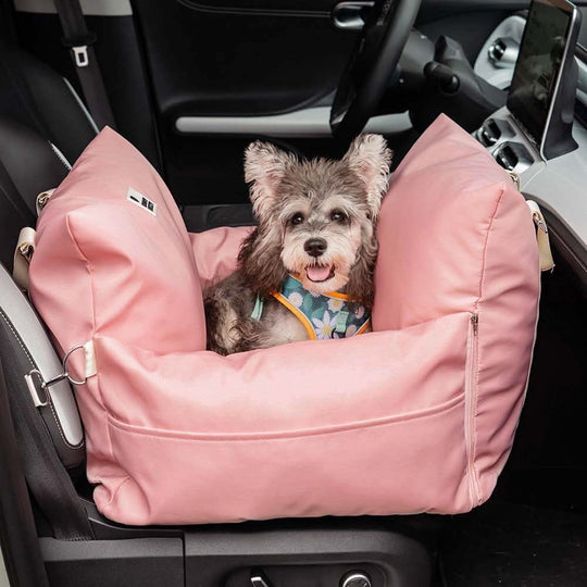 Hundesitzbett Mit Sicherheitsgurt Und Rutschfester Unterlage Für Hunde 9