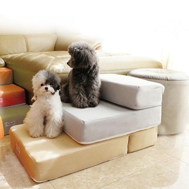 Hundetreppe für Hunde mit Rutschfesten Stufen – Treppe für Haustiere, Ideal für Sofa und Bett 2