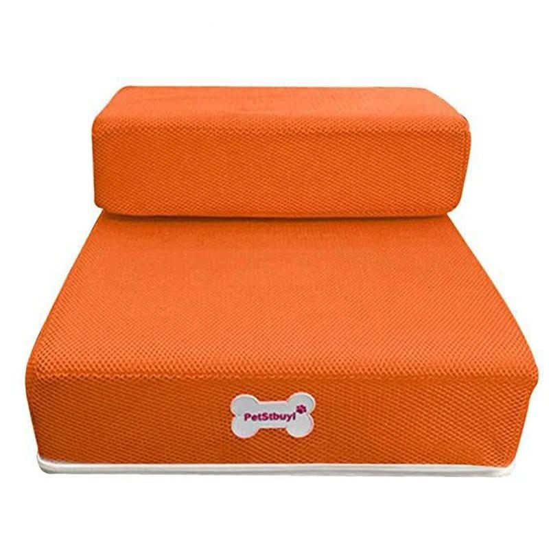 Hundetreppe für Kleine Hunde und Katzen, Rutschfeste Haustiertreppe für Sofa und Bett 10