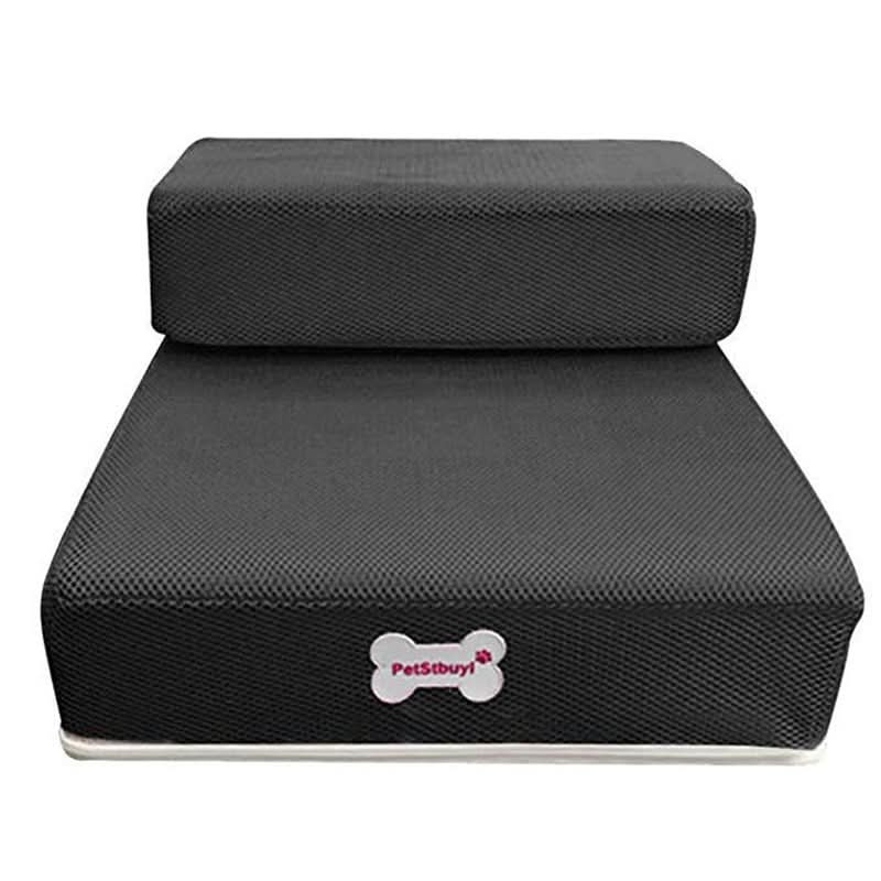Hundetreppe für Kleine Hunde und Katzen, Rutschfeste Haustiertreppe für Sofa und Bett 9