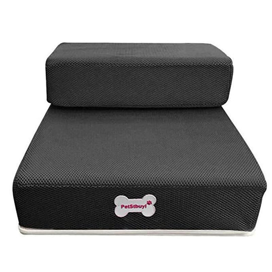 Hundetreppe für Kleine Hunde und Katzen, Rutschfeste Haustiertreppe für Sofa und Bett 9