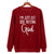 Ich Bin Einfach Hier Draußen Und Vertraue Gott Sweatshirt