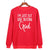 Ich Bin Einfach Hier Draußen Und Vertraue Gott Sweatshirt